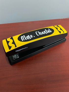 Teacher Gift - Custom Crayon Stapler