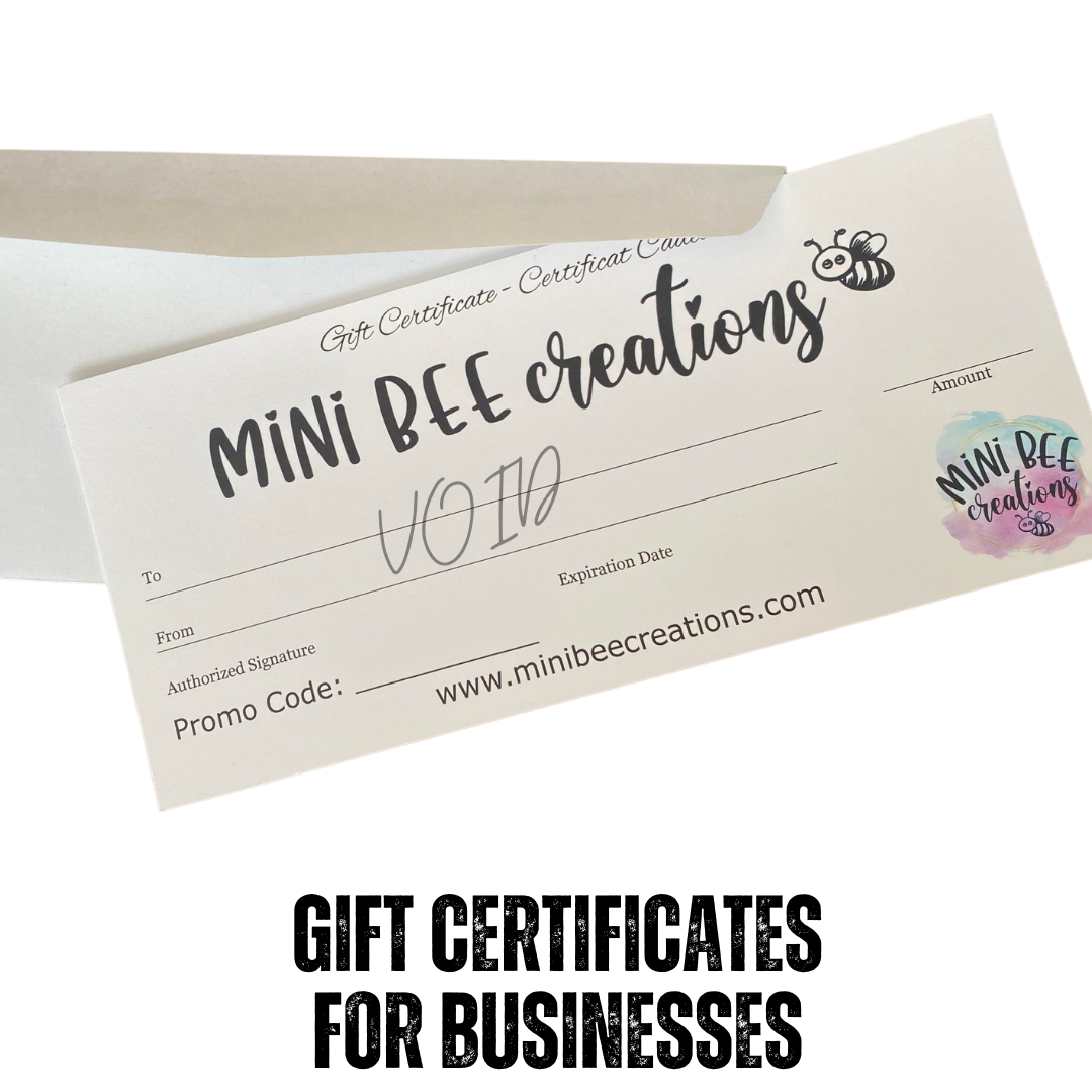 Gift Certificates for Business