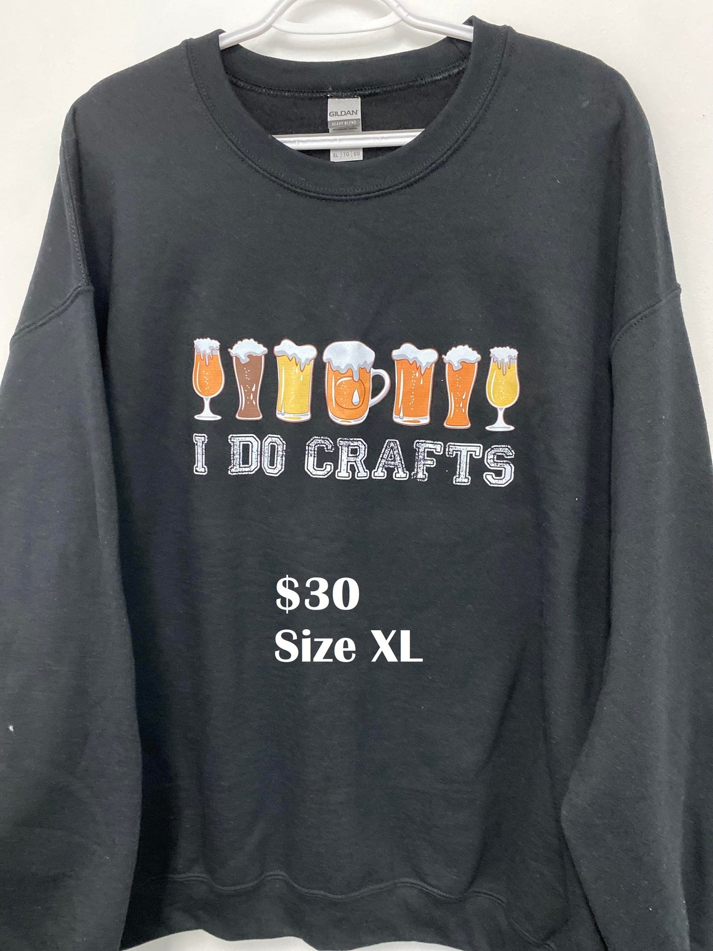 Crewneck - I Do Crafts (Beer)