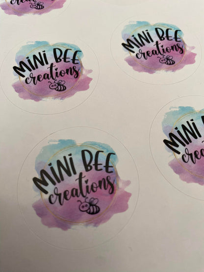 Round Labels - Sheet of 24