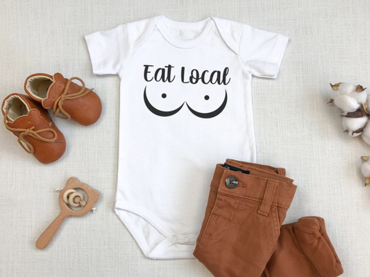 Eat Local - Baby Bodysuit