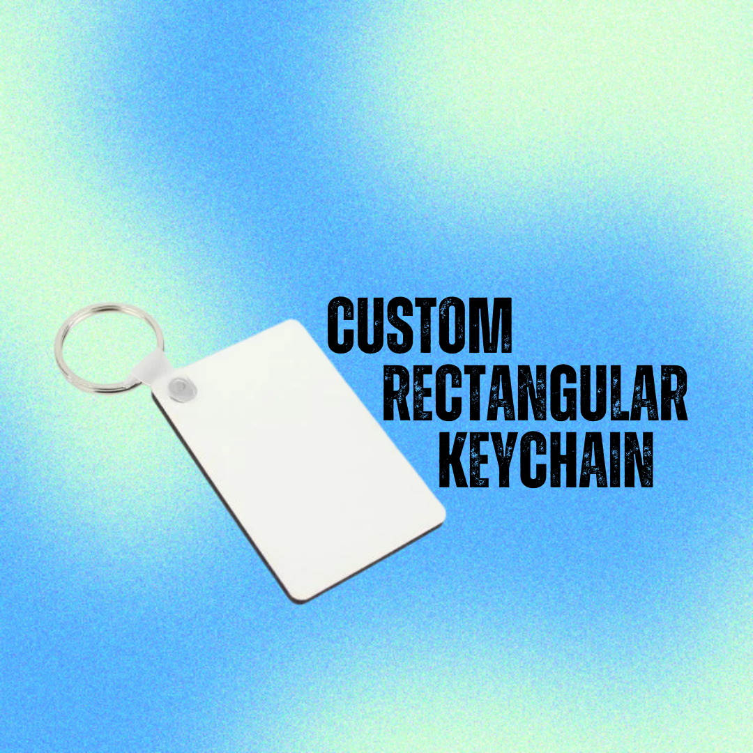 Custom Rectangular Keychain